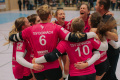 #,

Faustball, Bundesliga, Deutsche Meisterschaft, Halle, Frauen, Saison 2024/2025, 16.02.2025,

Foto: Eibner-Pressefoto/Lars Neumann