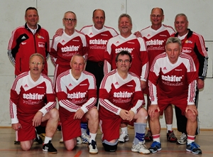 Deutsche Meisterschaft Faustball 2015, Herren 60, Rintheim